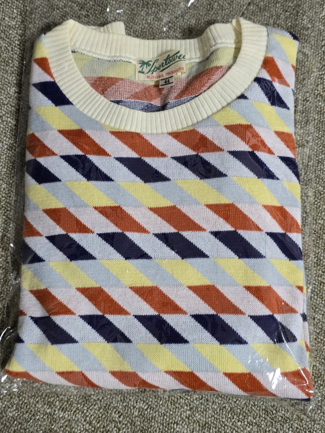 타임원클로딩 부처프로덕츠 패턴 서머니트 엣라코 엣라스트 니트44 상품이미지10