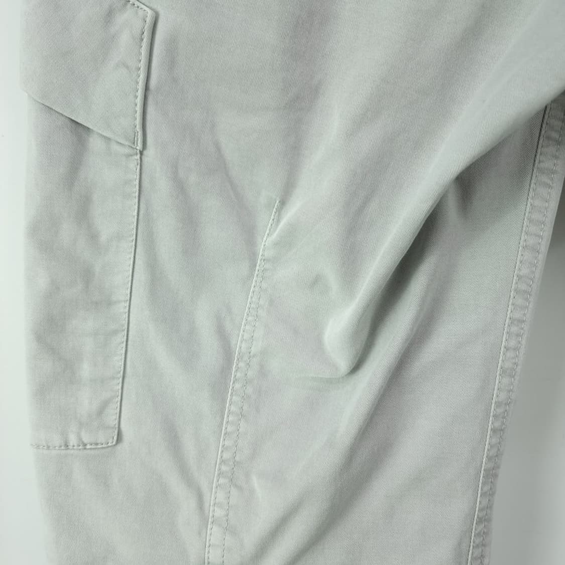 [씨피컴퍼니] 고글 렌즈 슬림핏 카고 팬츠 그레이 P01601 상품이미지9