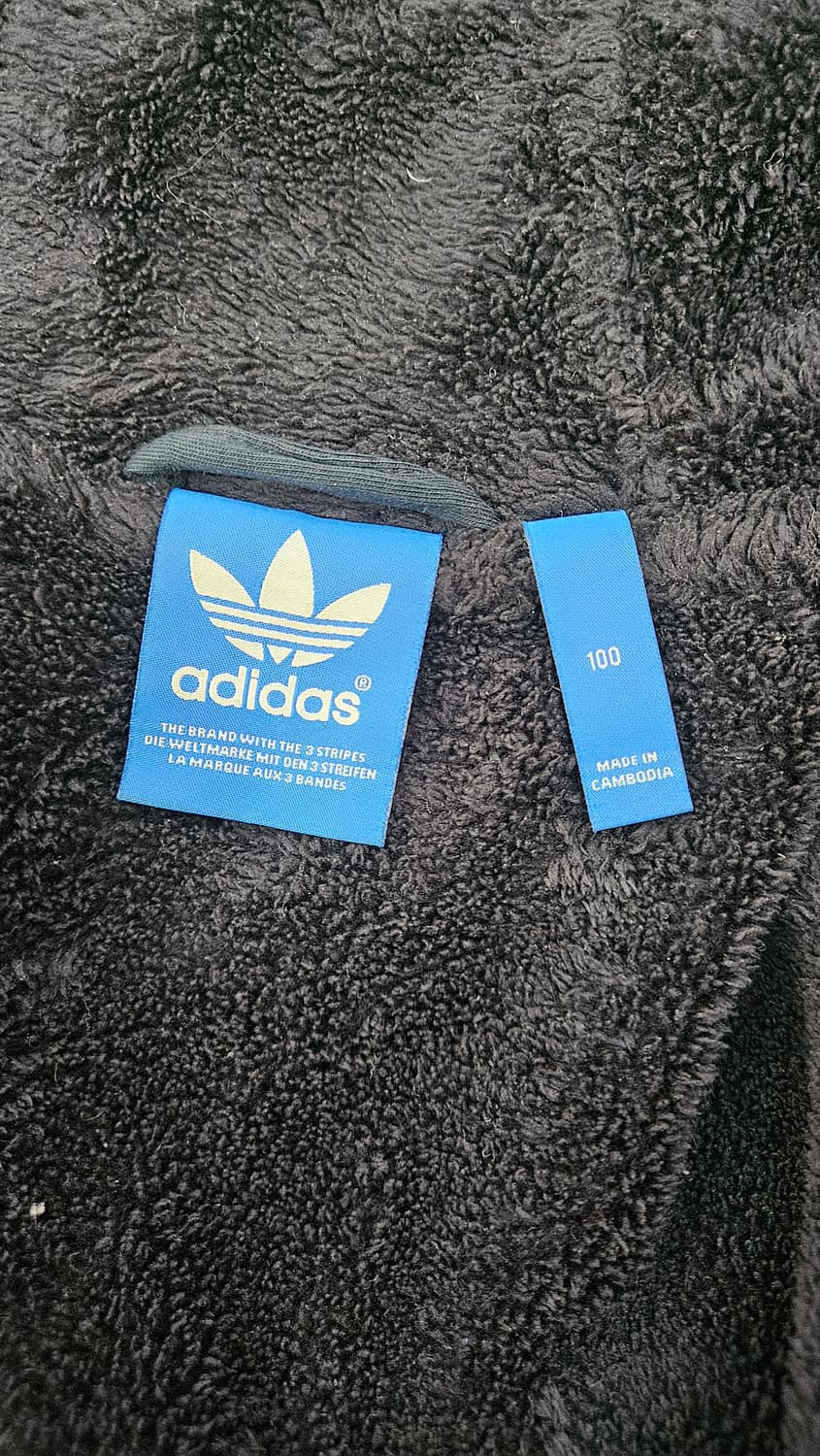 아디다스 후드 집업 블랙 기모 안감 100 상품이미지5