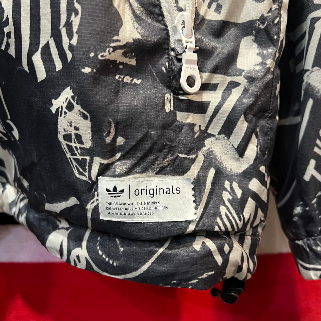 아디다스 리버시블 패턴 바람막이 상품이미지2