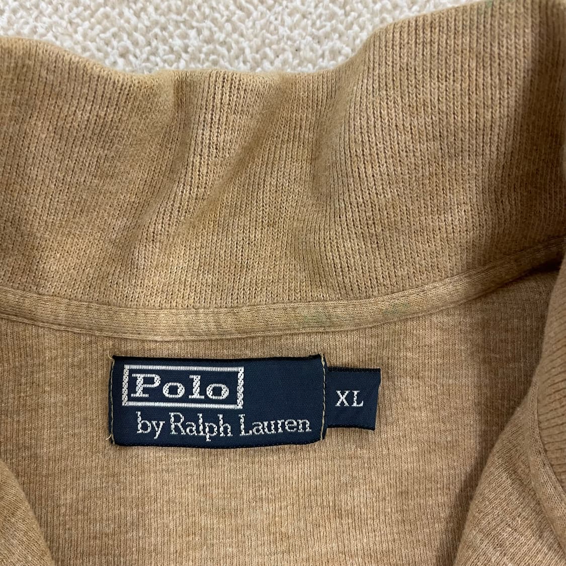 XL 폴로랄프로렌 반집업 코튼 맨투맨 0129M1 상품이미지2