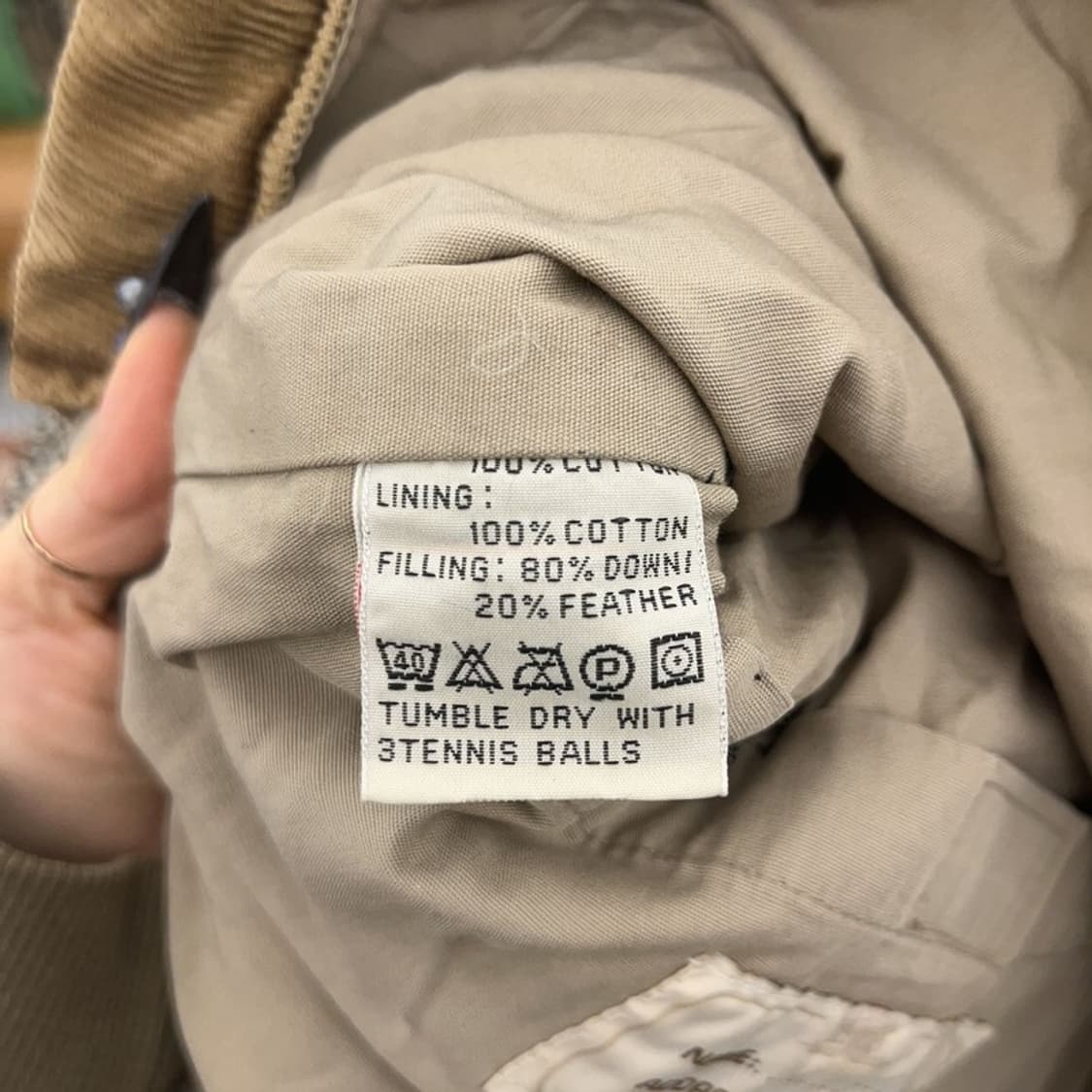 리바이스 빈티지 모던 캐주얼 코듀로이 골덴 패딩조끼 M C08806 상품이미지6