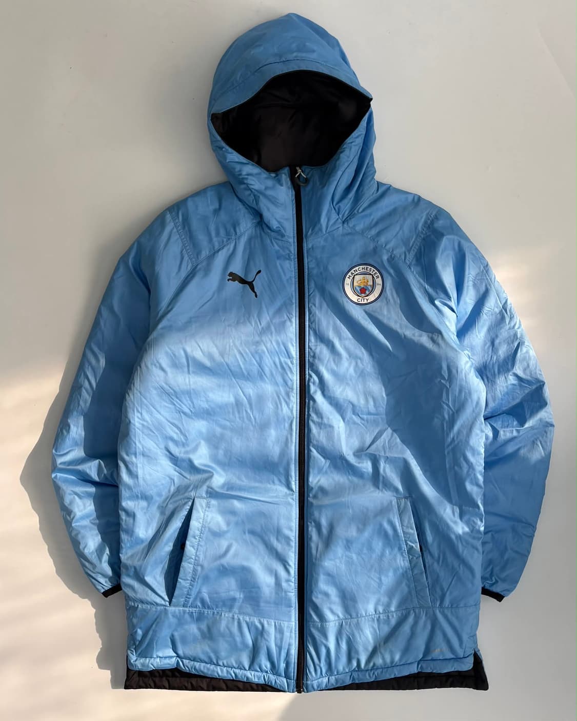 [L] 푸마 맨체스터시티 양면 코트 패딩 자켓 상품이미지3