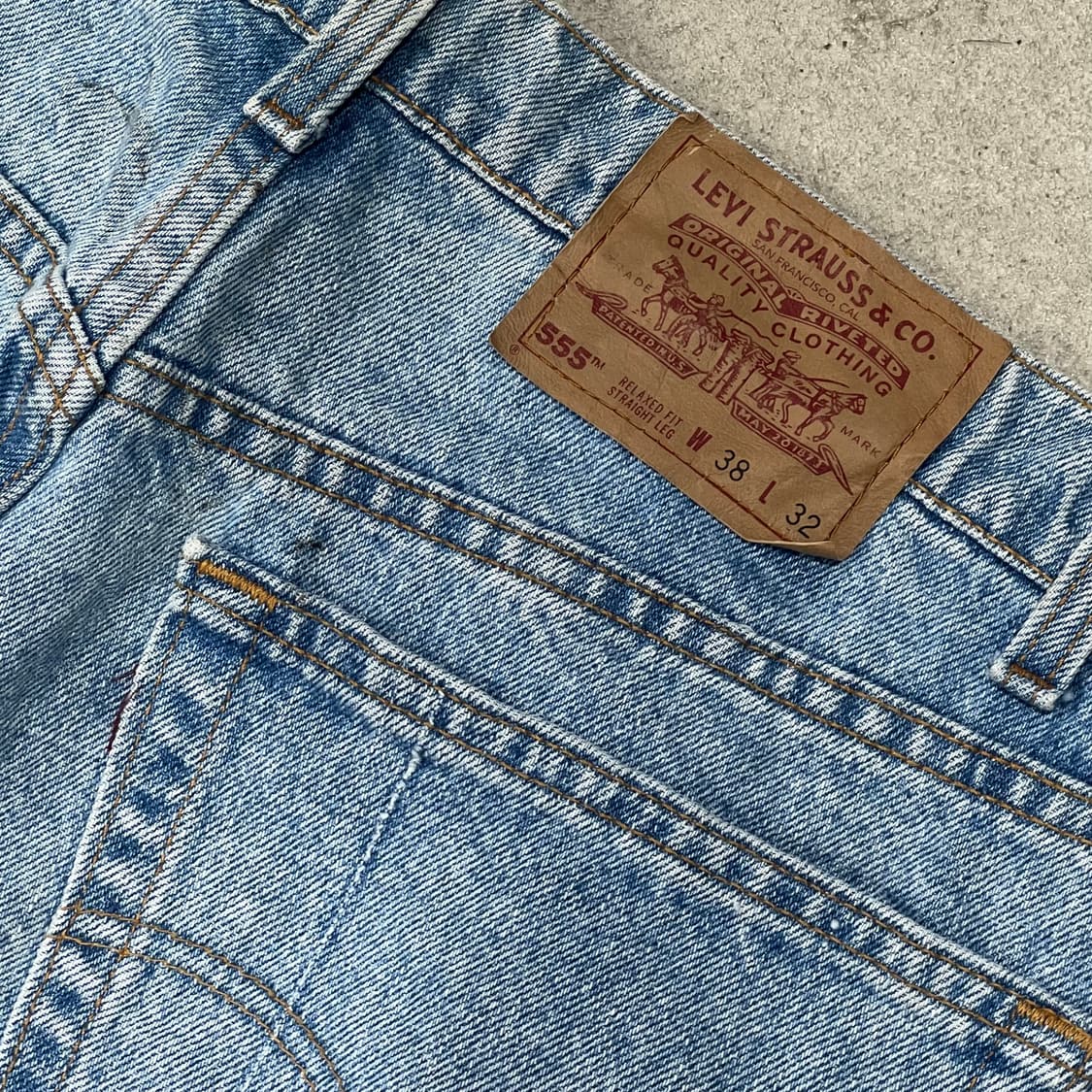 usa 리바이스 555 데님팬츠 s10117 상품이미지6