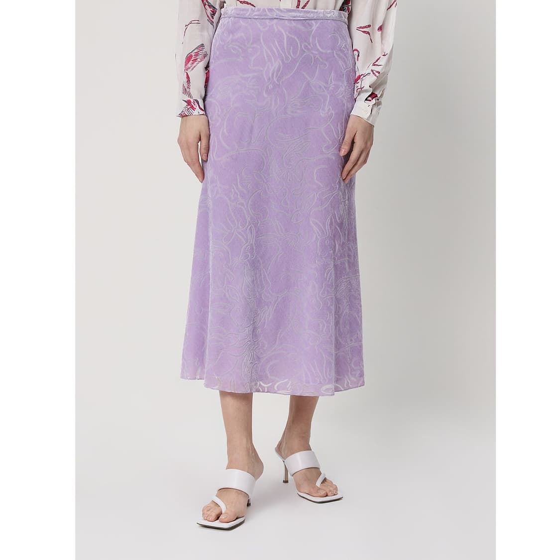 빔바이롤라 라일락 벨벳 스커트 [새상품] 상품이미지2