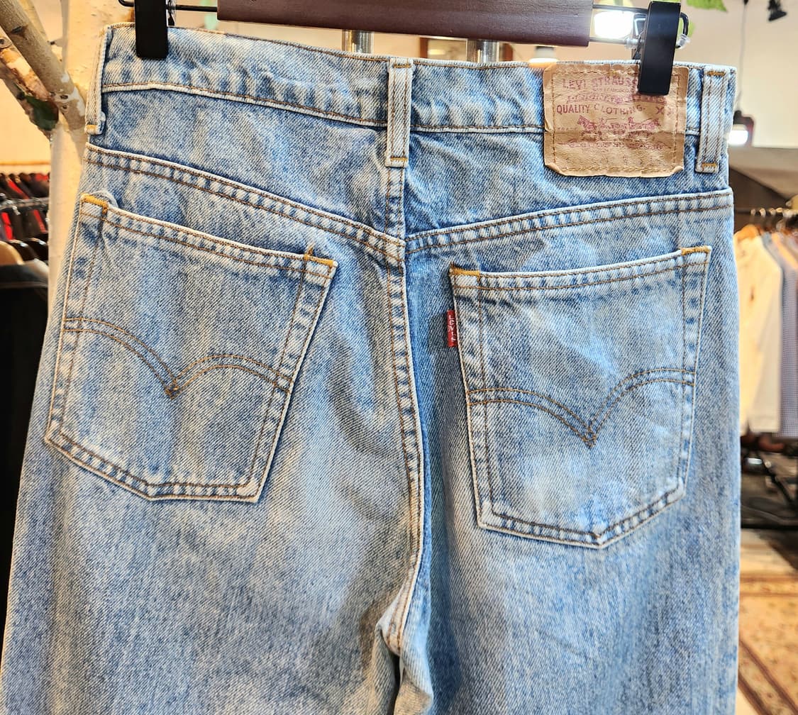 26-27) 90s 리바이스 606-02 빈티지 데님 팬츠 상품이미지2