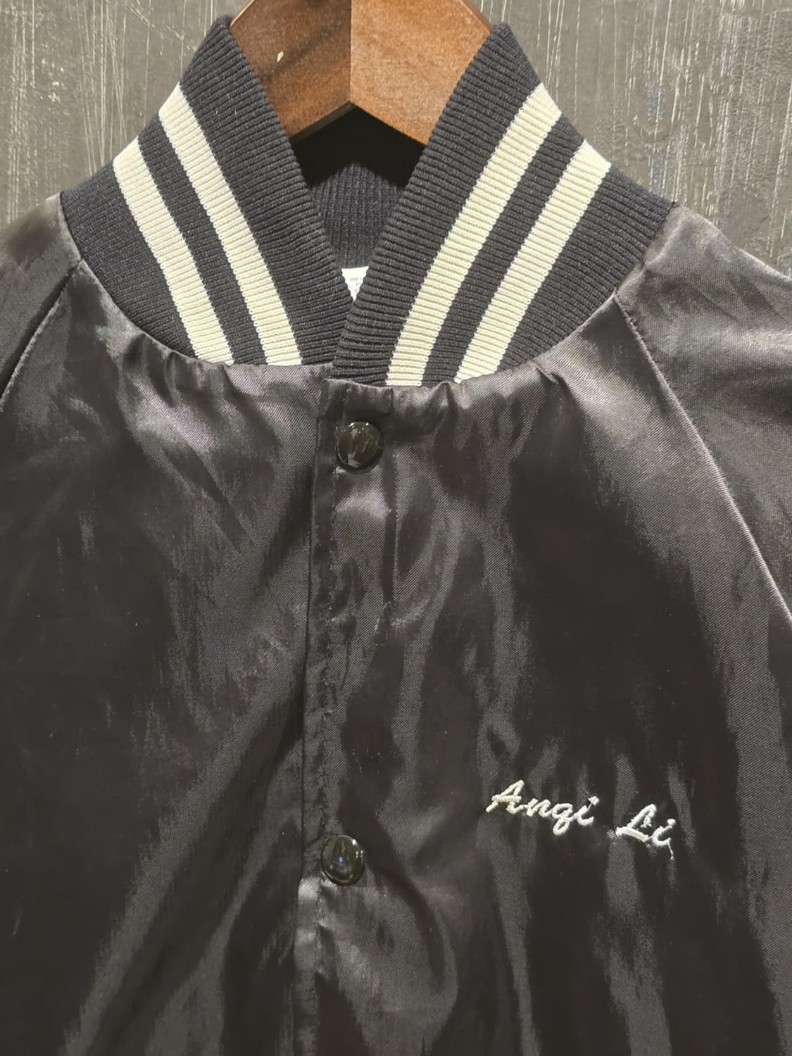 WestArk Satin Varsity Jacket made in USA 상품이미지2