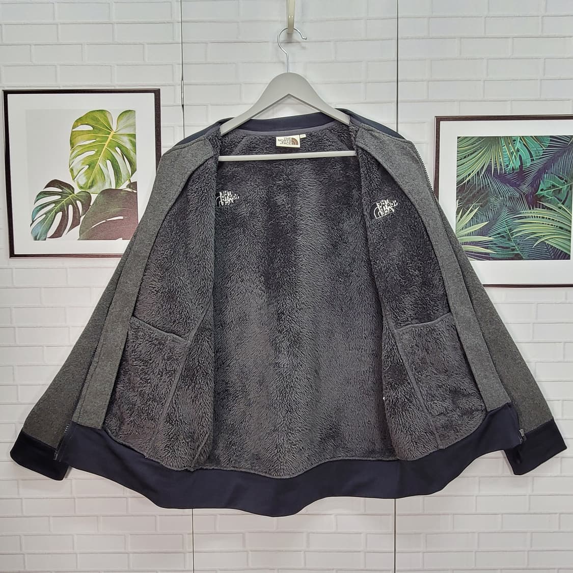 노스페이스 플리스 기모 집업 자켓 105(XL)사이즈 상품이미지6