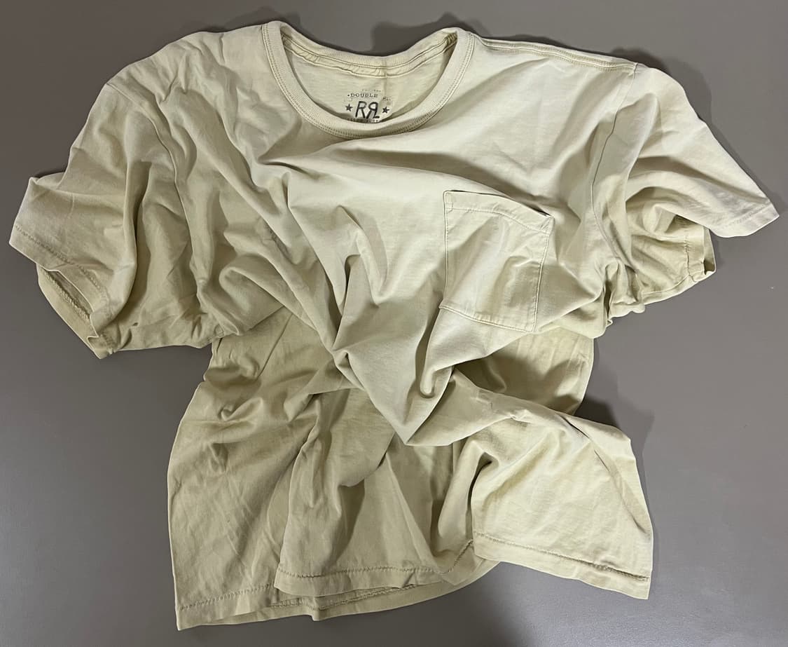 RRL 가먼트다이 티셔츠 상품이미지1