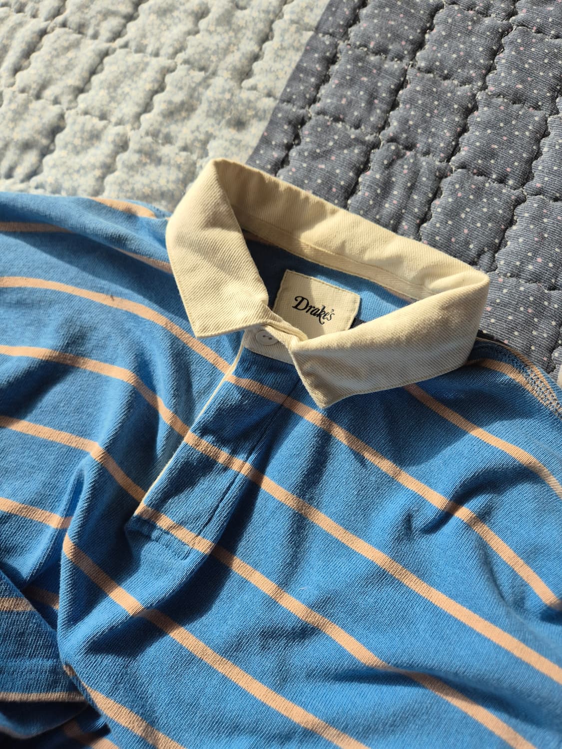 [38] 드레익스 럭비티 스카이블루 카라티/폴로 바스통 반츠 예일 폴로 상품이미지1