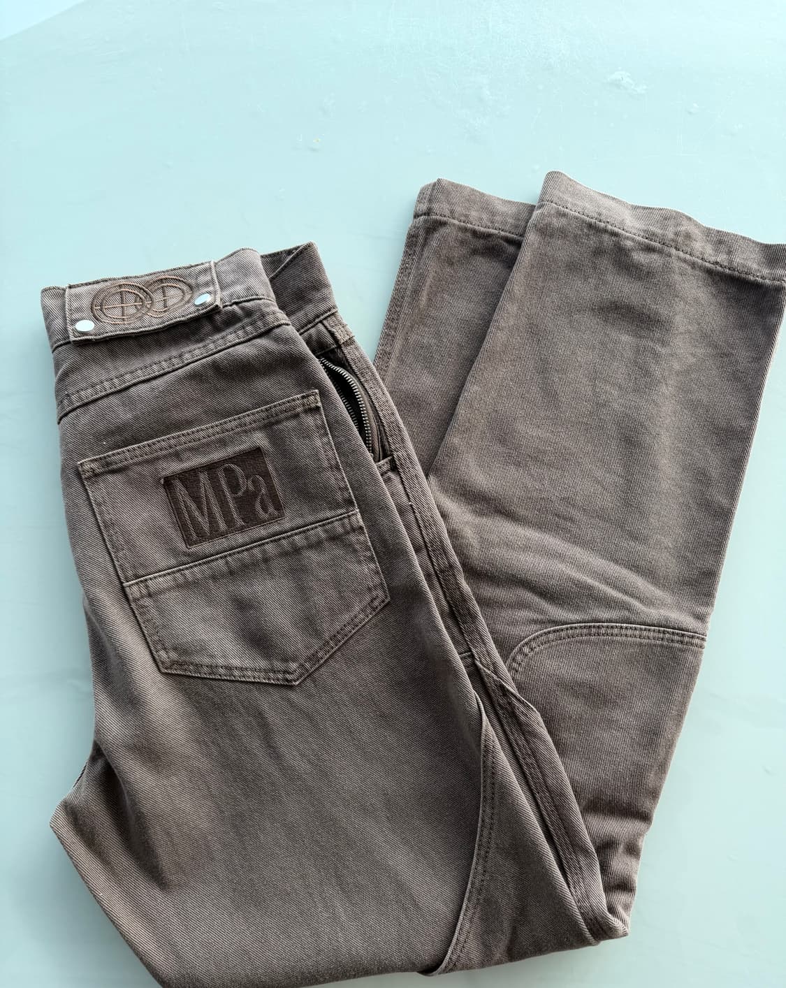 플라스틱프로덕트 CALF POCKET PANTS s사이즈 브라운 상품이미지4
