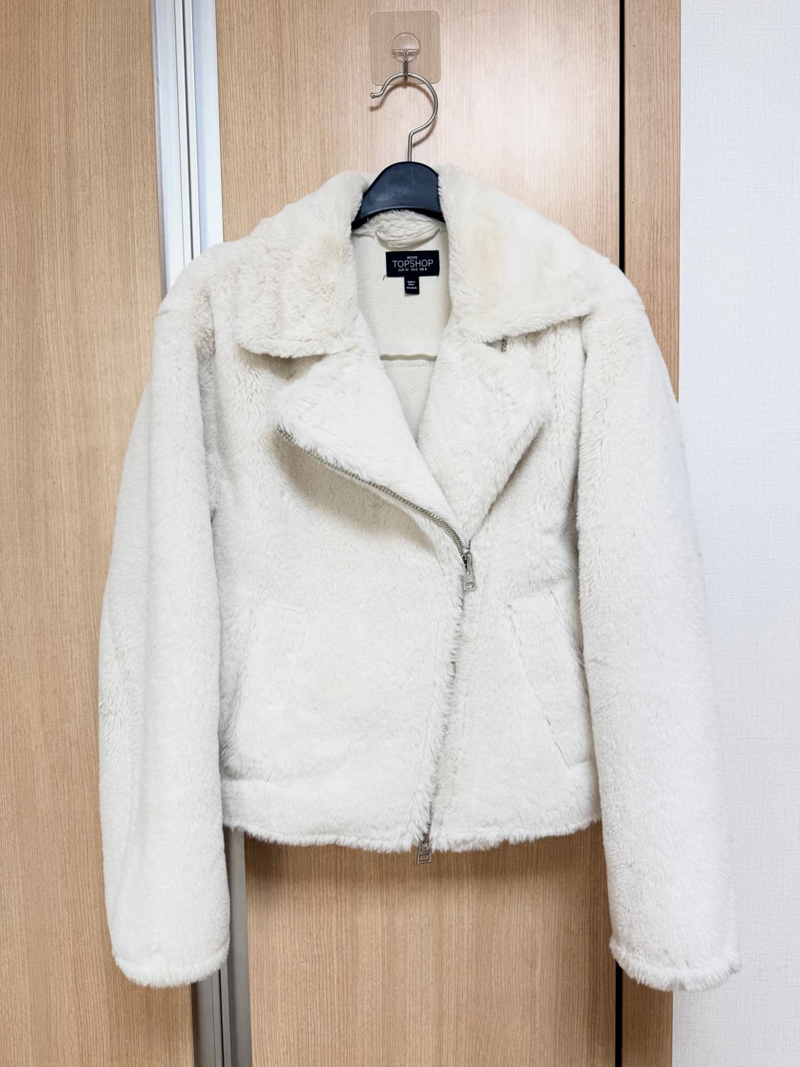 Topshop 라이더 투웨이 퍼자켓 상품이미지1