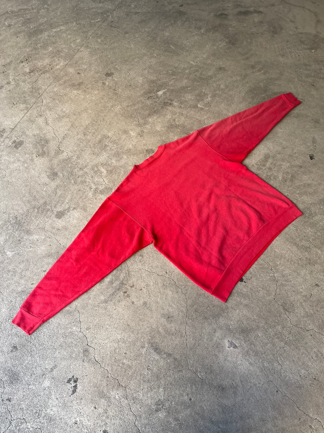 90s Oneita Nebraska Faded Red Sweatshirt 상품이미지9