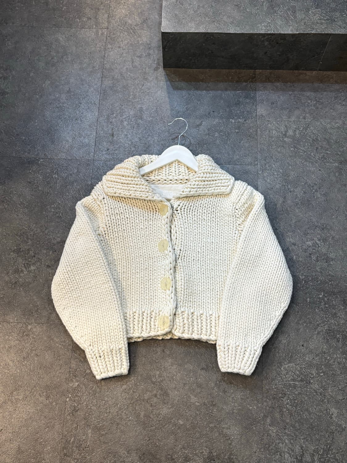 메종마르지엘라 x H&M 카라 니트 가디건 S사이즈 상품이미지2