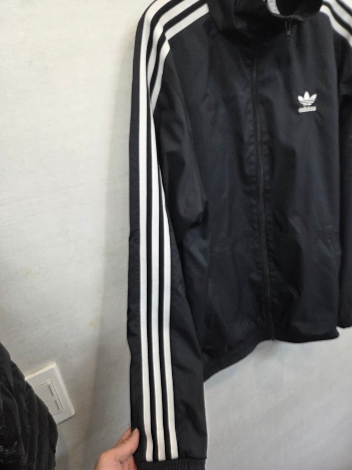 아디다스 트레포일 삼선 우븐 트랙차켓 L 상품이미지7