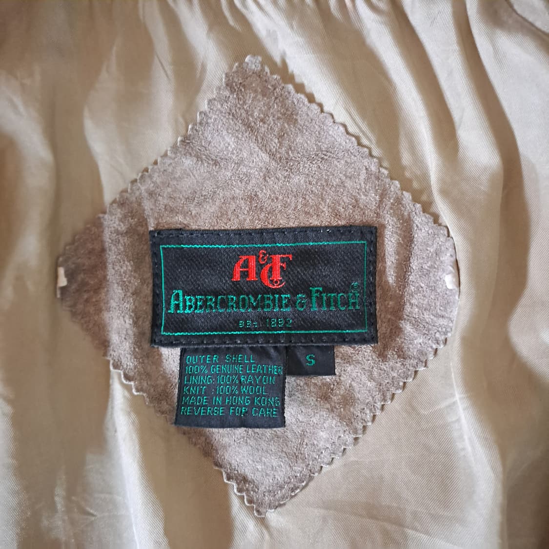 (택포) 90s 아베크롬비 앤 피치 스웨이드 바라쿠타 디자인 95 B33 상품이미지9