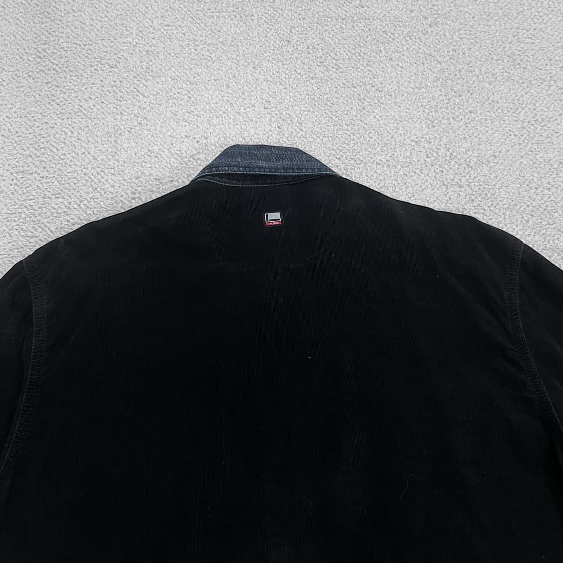 후부 Fubu 배색 투톤 데님 코듀로이 셔츠 상품이미지3