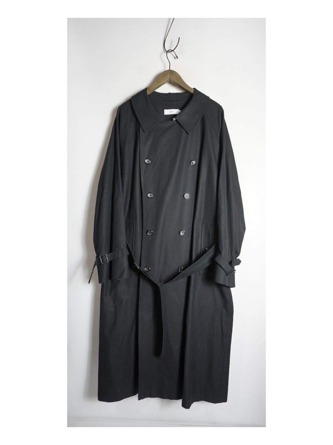 그라프페이퍼 Double Cloth Peach Trench Coat 상품이미지1