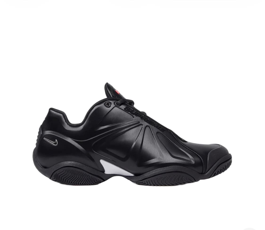 나이키 x 슈프림 에어 줌 코트포짓 SP 블랙 메탈릭 실버 상품이미지2