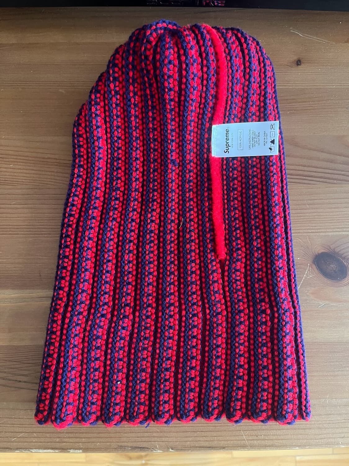 슈프림 스트라이프 립폼 비니 상품이미지4