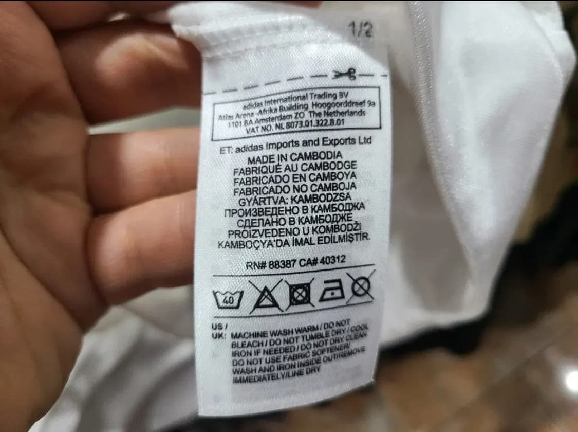 아디다스 15 16 레알마드리드 올드레플 축구져지 상품이미지6