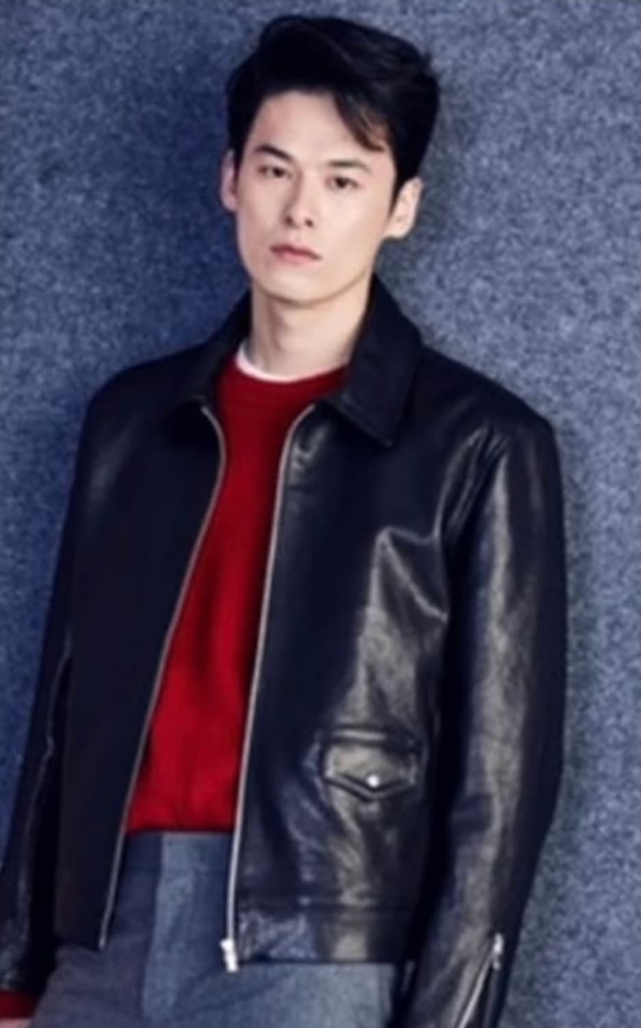 김원중 질스튜어트뉴욕 싱글라이더 양가죽자켓 블랙S 상품이미지5