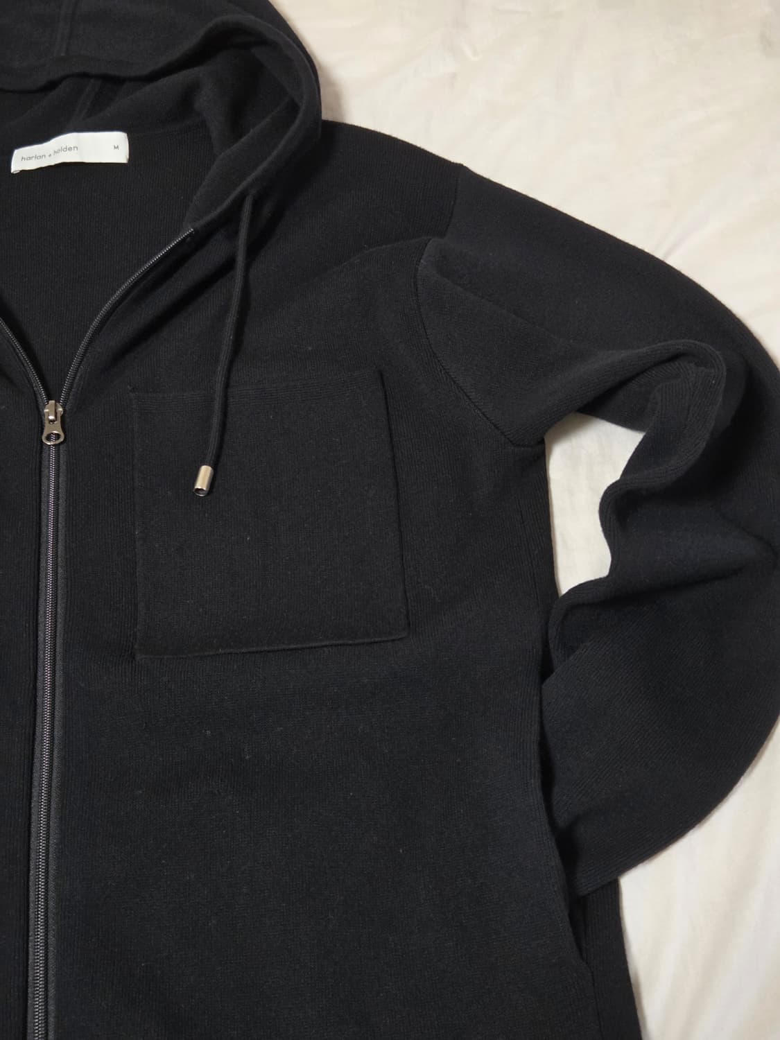 택포) 할란앤홀든 니트 후드집업 M 상품이미지8