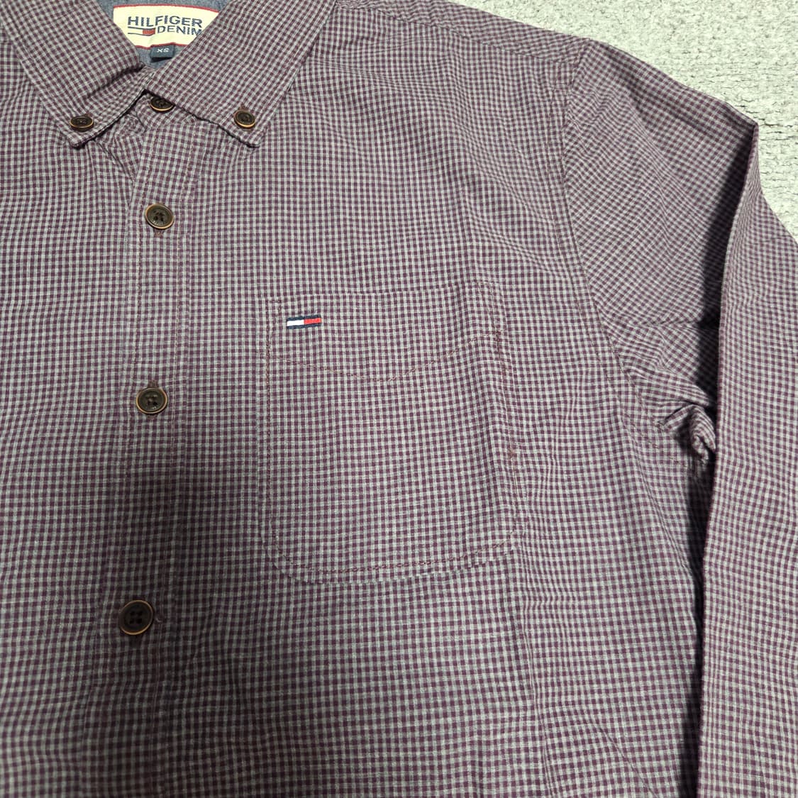 Tommy Hilfiger 체크 셔츠 M 상품이미지4