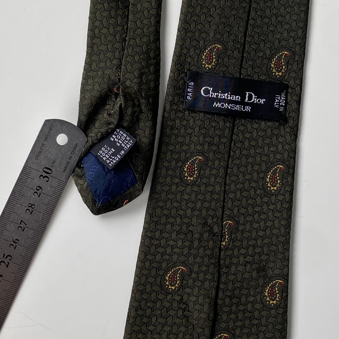 버버리 페이즐리 명품 정품 넥타이 (Burberry) 상품이미지5