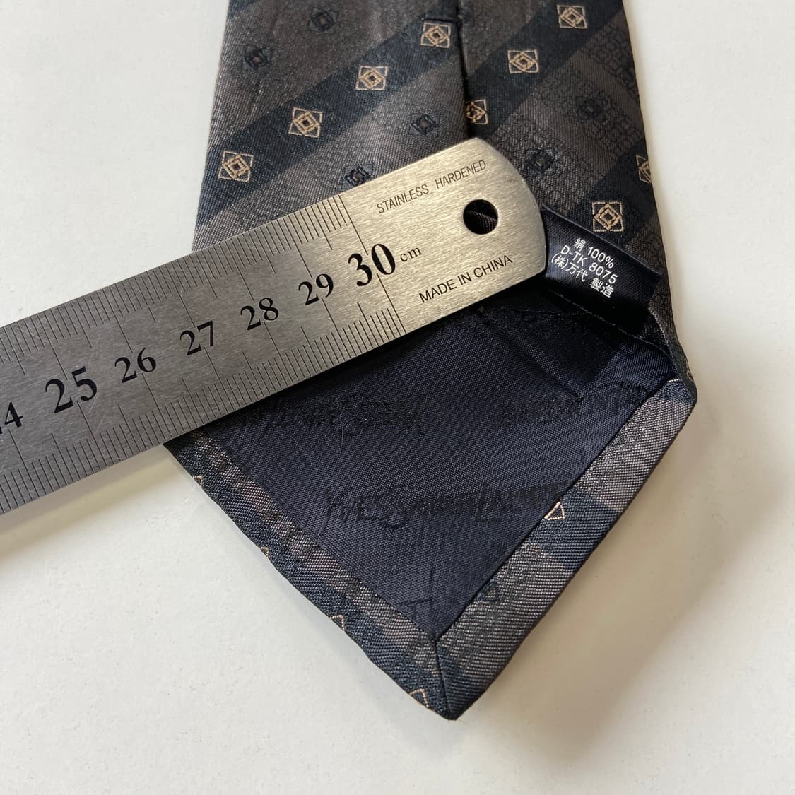 YSL 입생로랑 명품 정품 넥타이8.2cm 상품이미지7