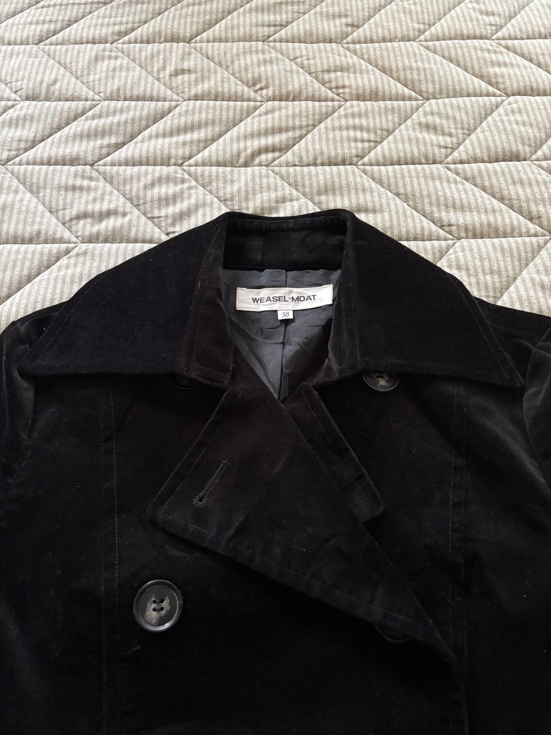 Black velvet jacket 상품이미지7