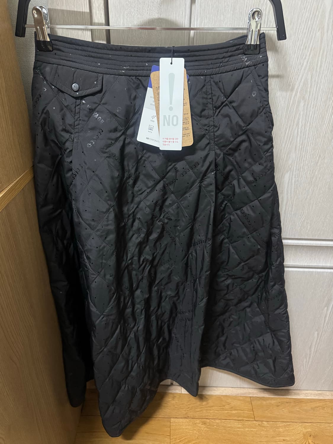 지스튜디오 g studio 포켓 패딩스커트 상품이미지3