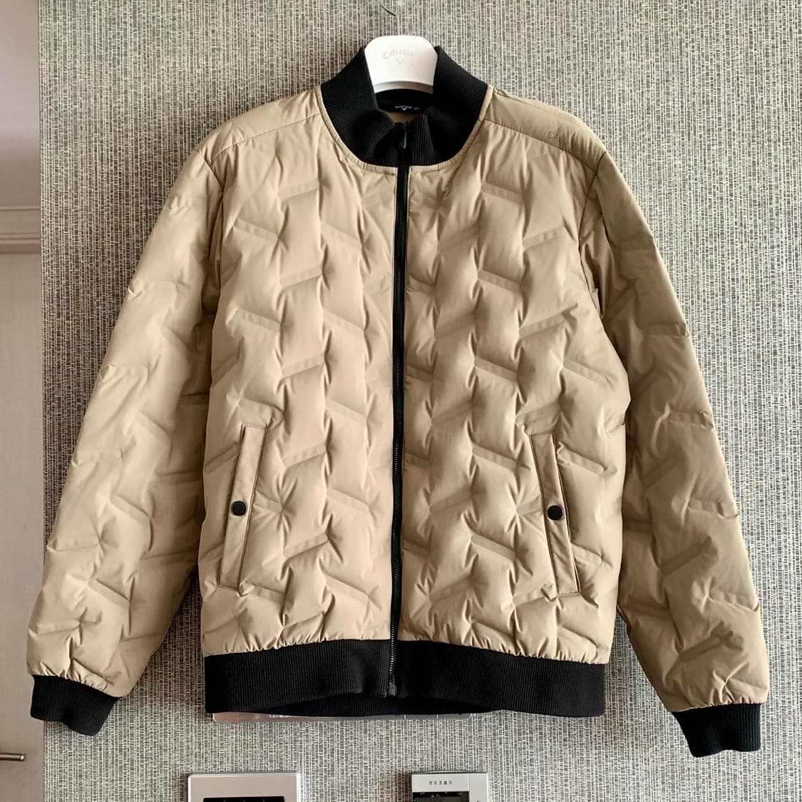 캘러웨이 Callaway 남성 골프 패딩 점퍼 구스 다운 거위털 블루종 상품이미지1