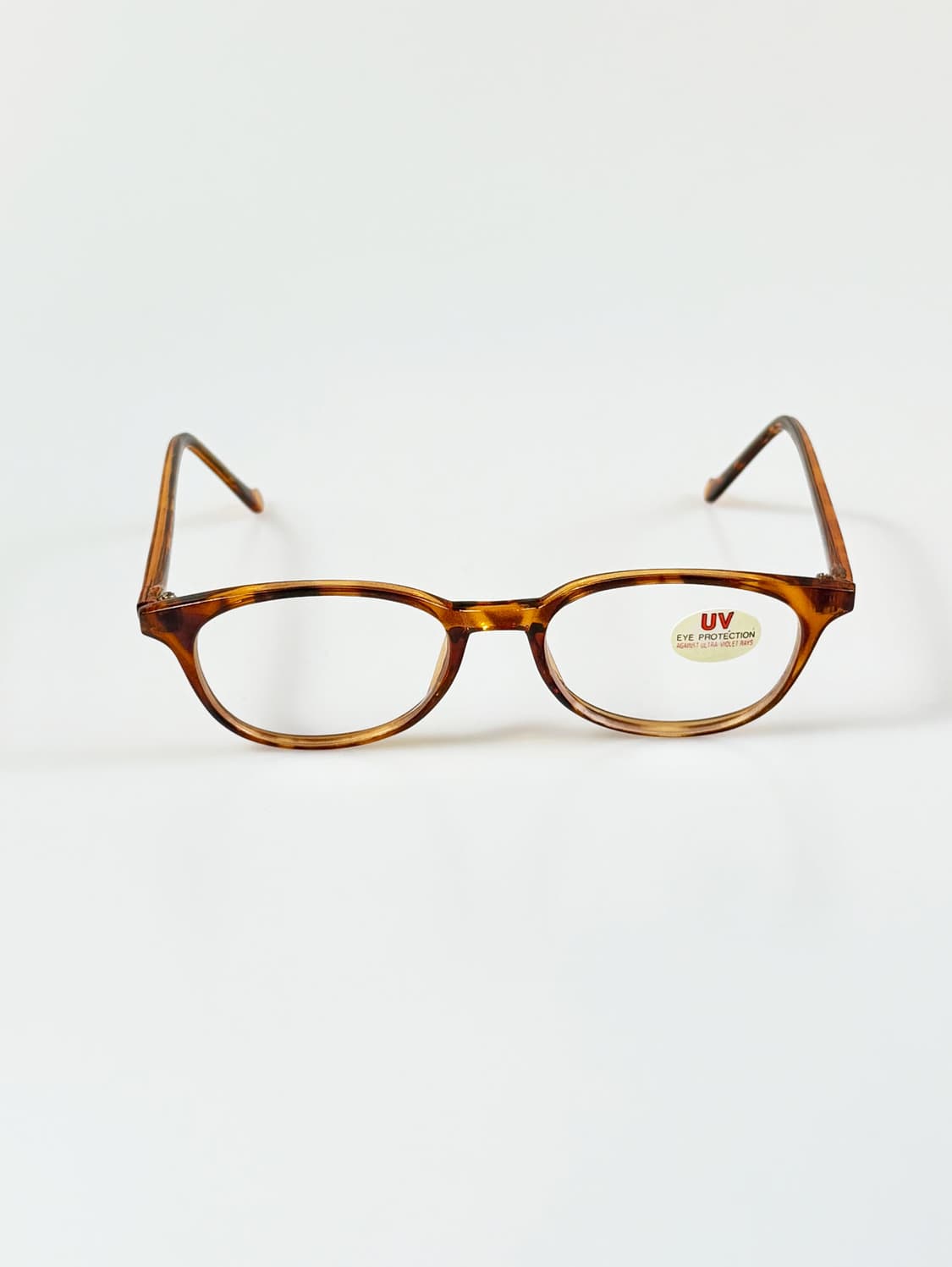 90s 앰버 토터스 웰링턴 스퀘어 뿔테 빈티지 안경 상품이미지2