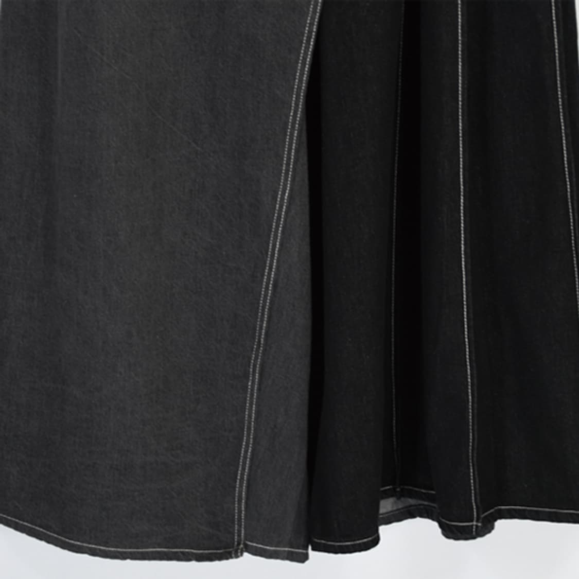 n'OrLABEL 플리츠와이드데님팬츠 상품이미지6