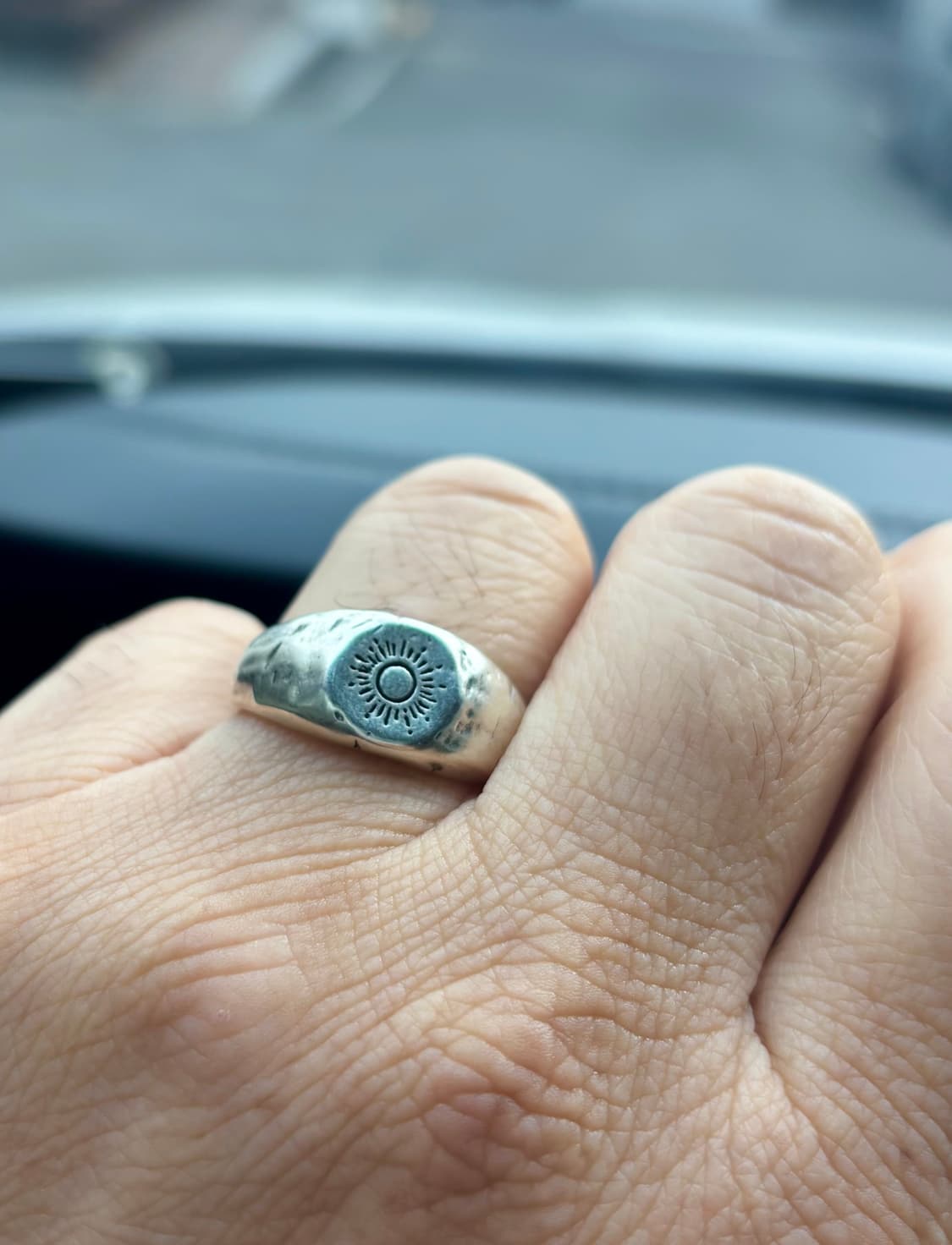 스터링 실버 은반지 24호 상품이미지2