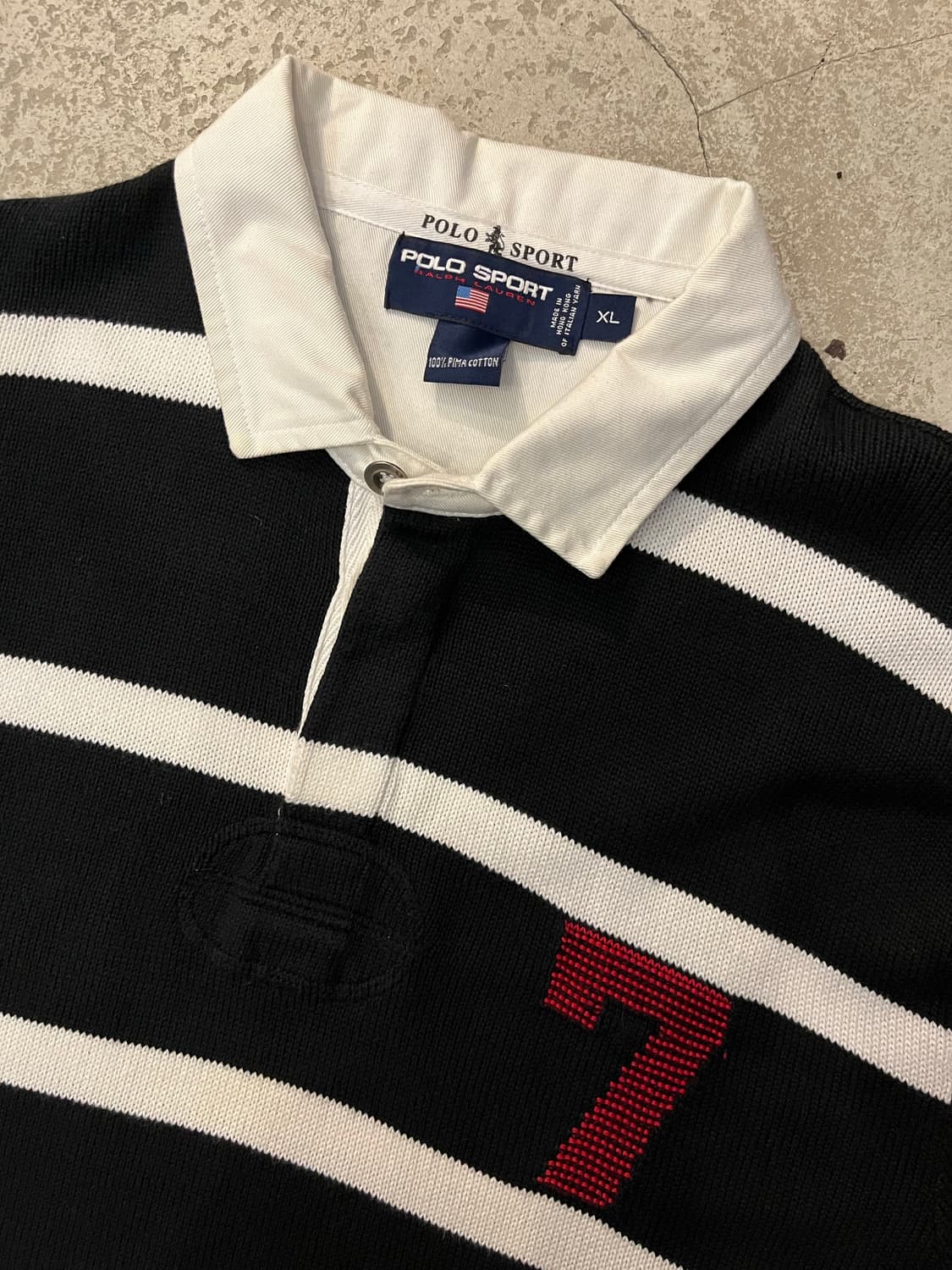 빈티지 랄프로렌 폴로 스포츠 럭비셔츠 스웨터 상품이미지2