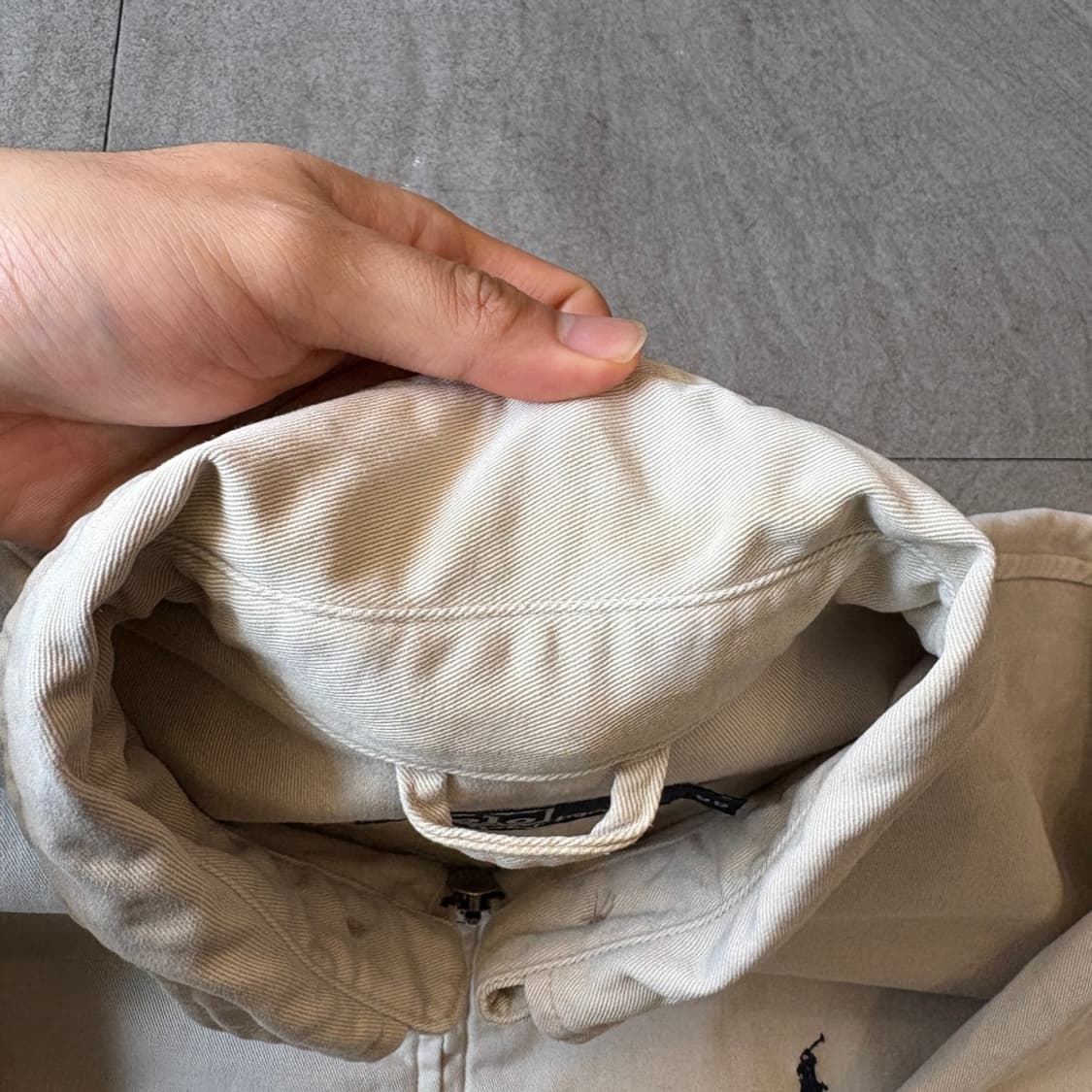 폴로 정품 베이지 스윙톱 자켓 상품이미지9