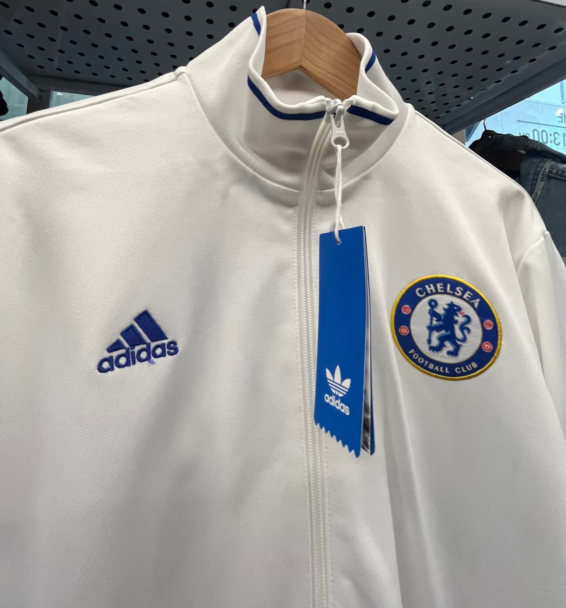 10s 아디다스 챌시 져지 데드스탁 트랙 자켓 화이트 상품이미지4
