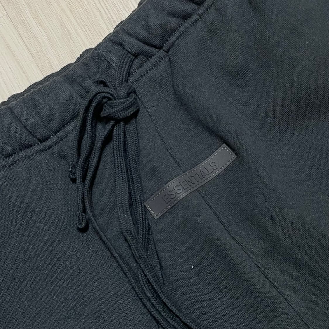 피어오브갓 에센셜 블랙 기모 반바지 XS 상품이미지6