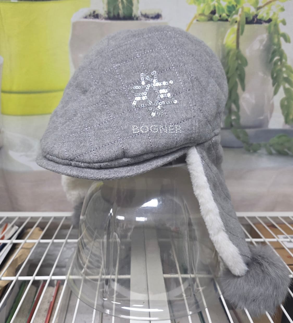 보그너 여성 겨울골프모자 귀달이 헌팅캡 골프모자 (프리) KG69 상품이미지2