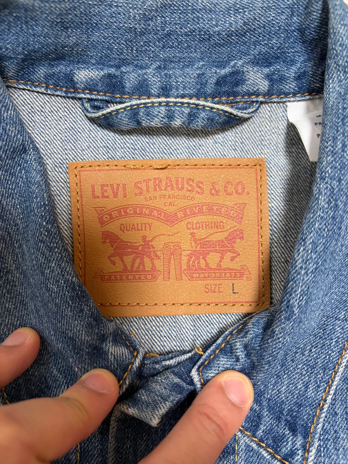 XL) 리바이스 데님 트러커 자켓 청자켓 4세대 상품이미지3