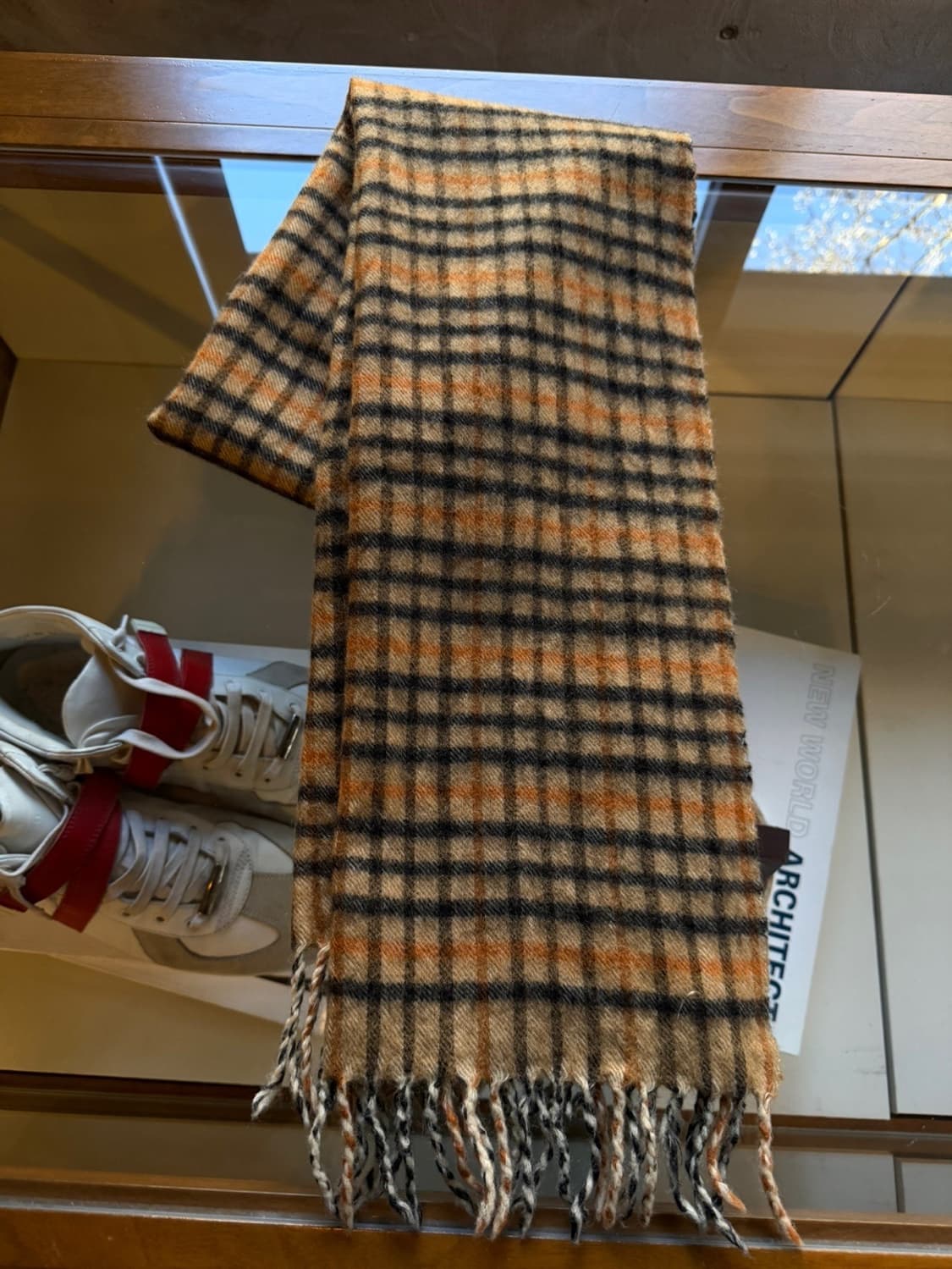 우르과이 메이드 버진울 머플러 상품이미지1