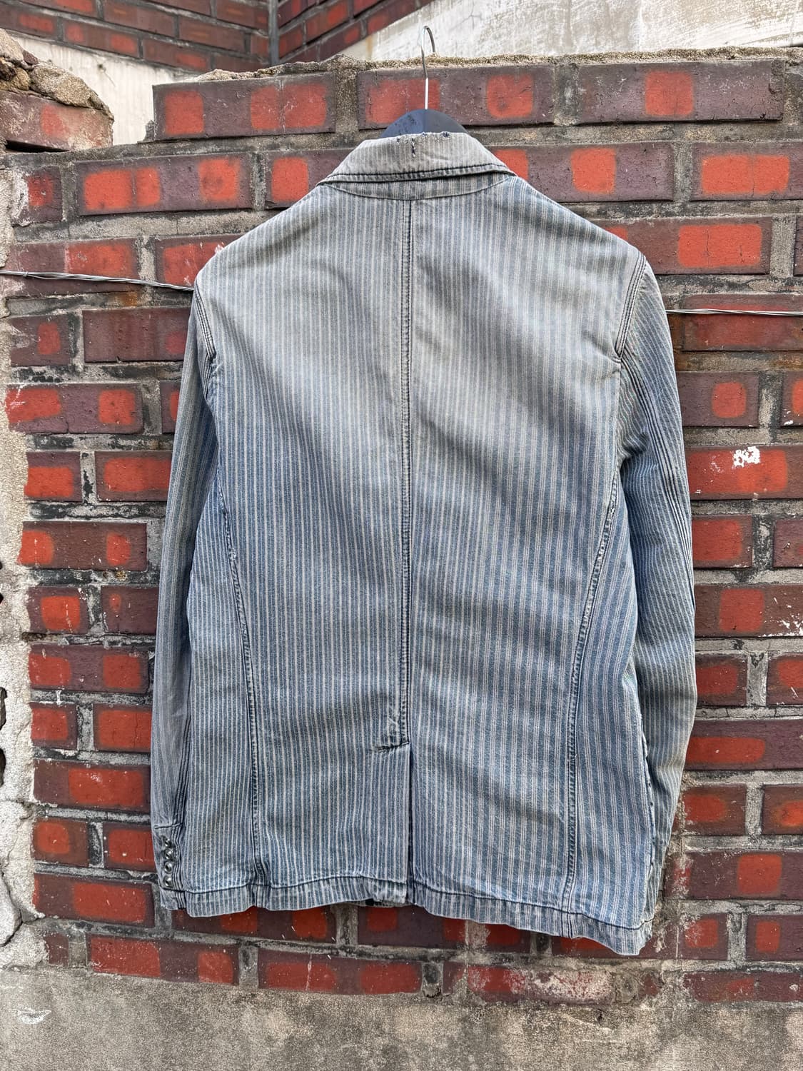 디젤 스트라이프 디트로이트 3B 데님자켓 상품이미지4