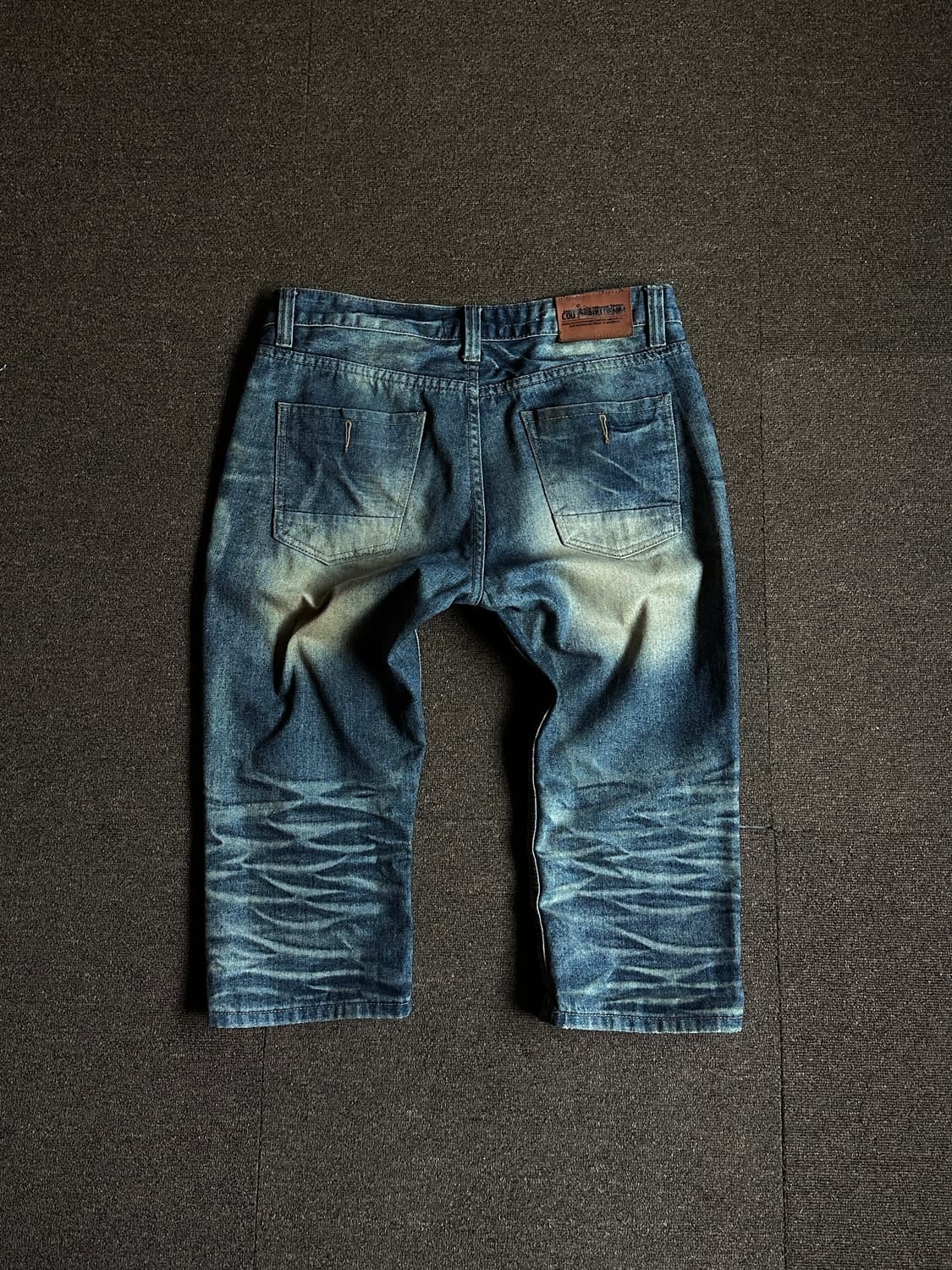 Codymaru 디스트레스 & 워시드 카프리 진 상품이미지8