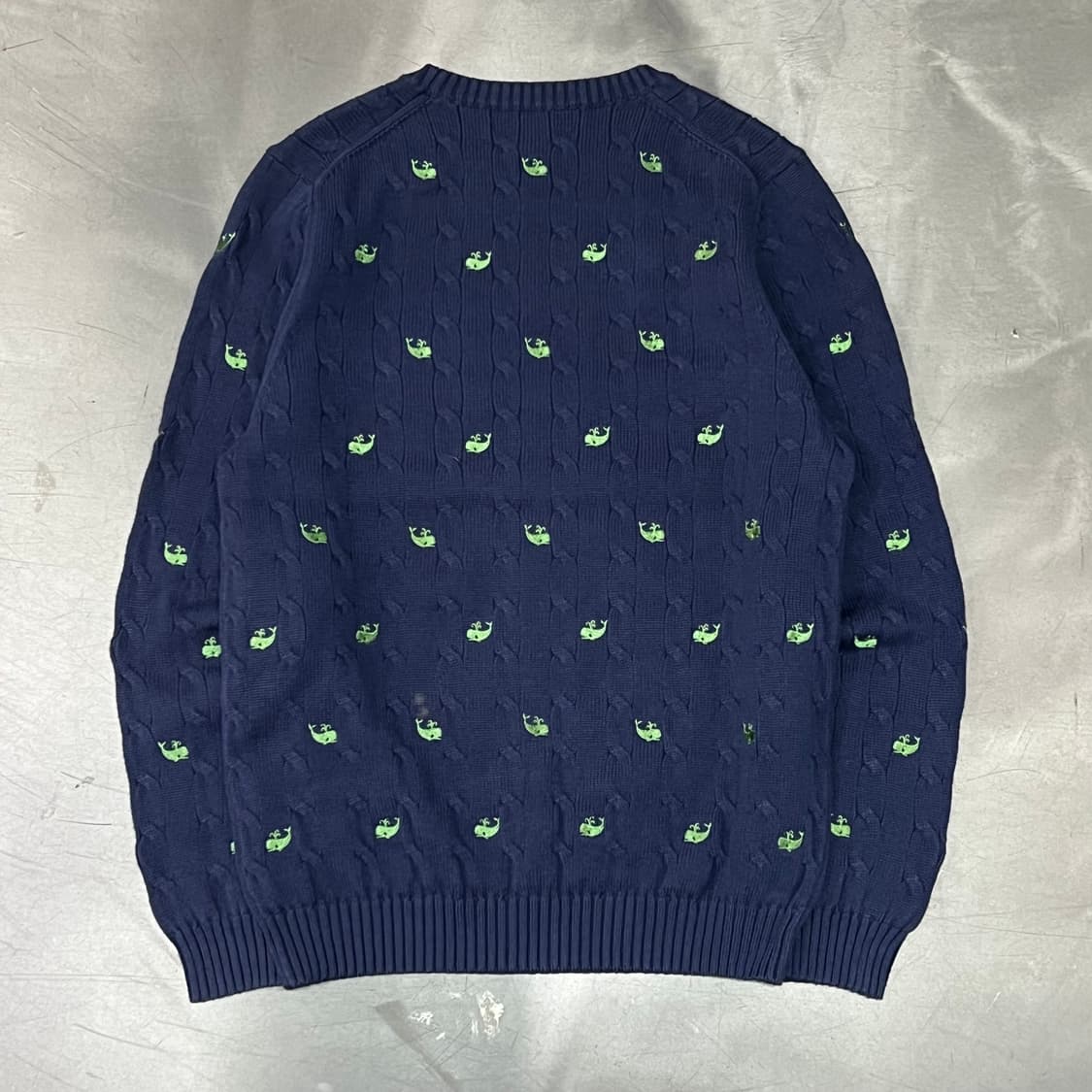  브룩스 브라더스 자수 패턴 니트 y16341 상품이미지2