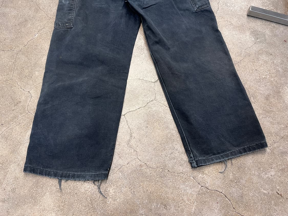 칼하트 더블니 오버롤 BLK  상품이미지6