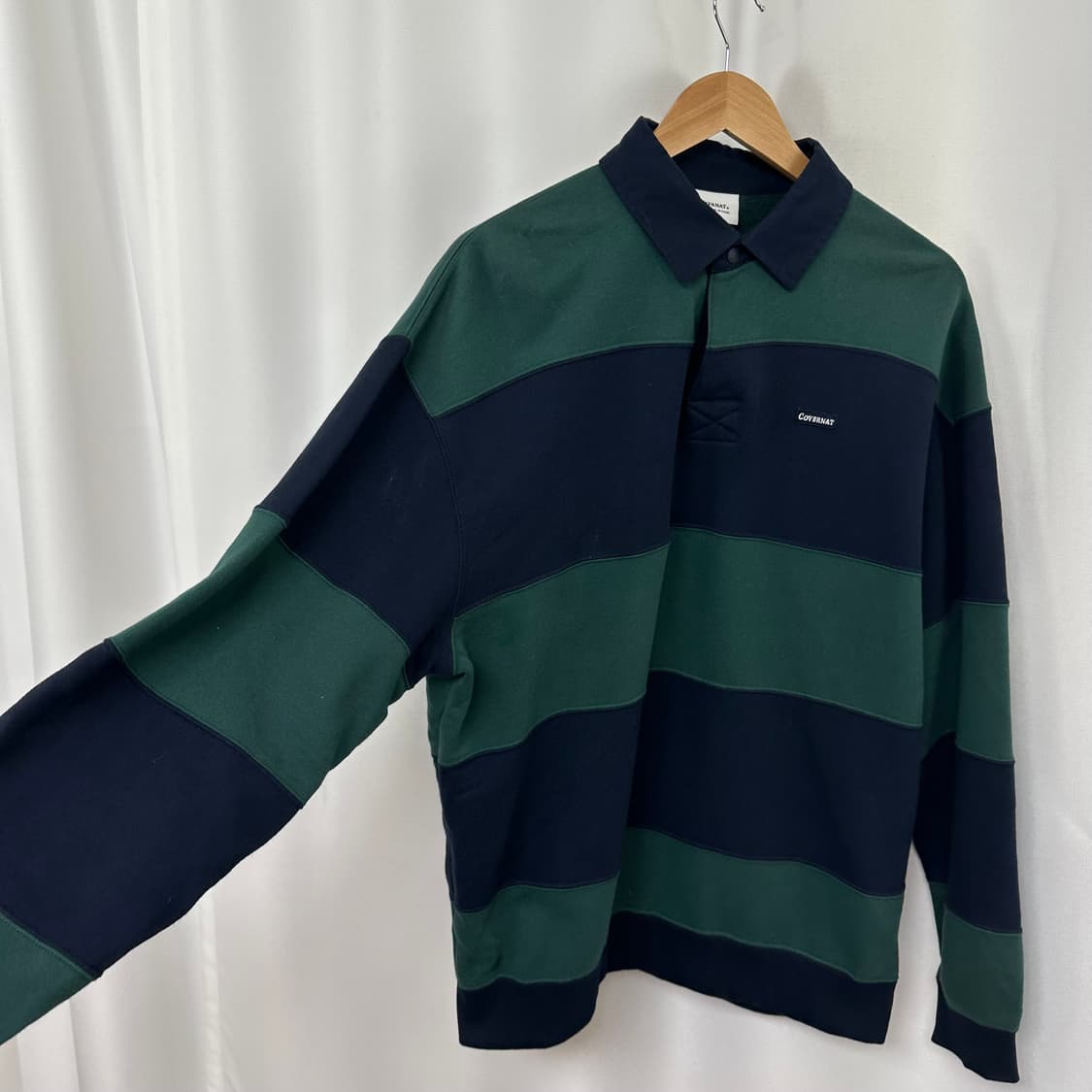   커버낫 남성 스트라이프 면티셔츠 L 100 상품이미지3