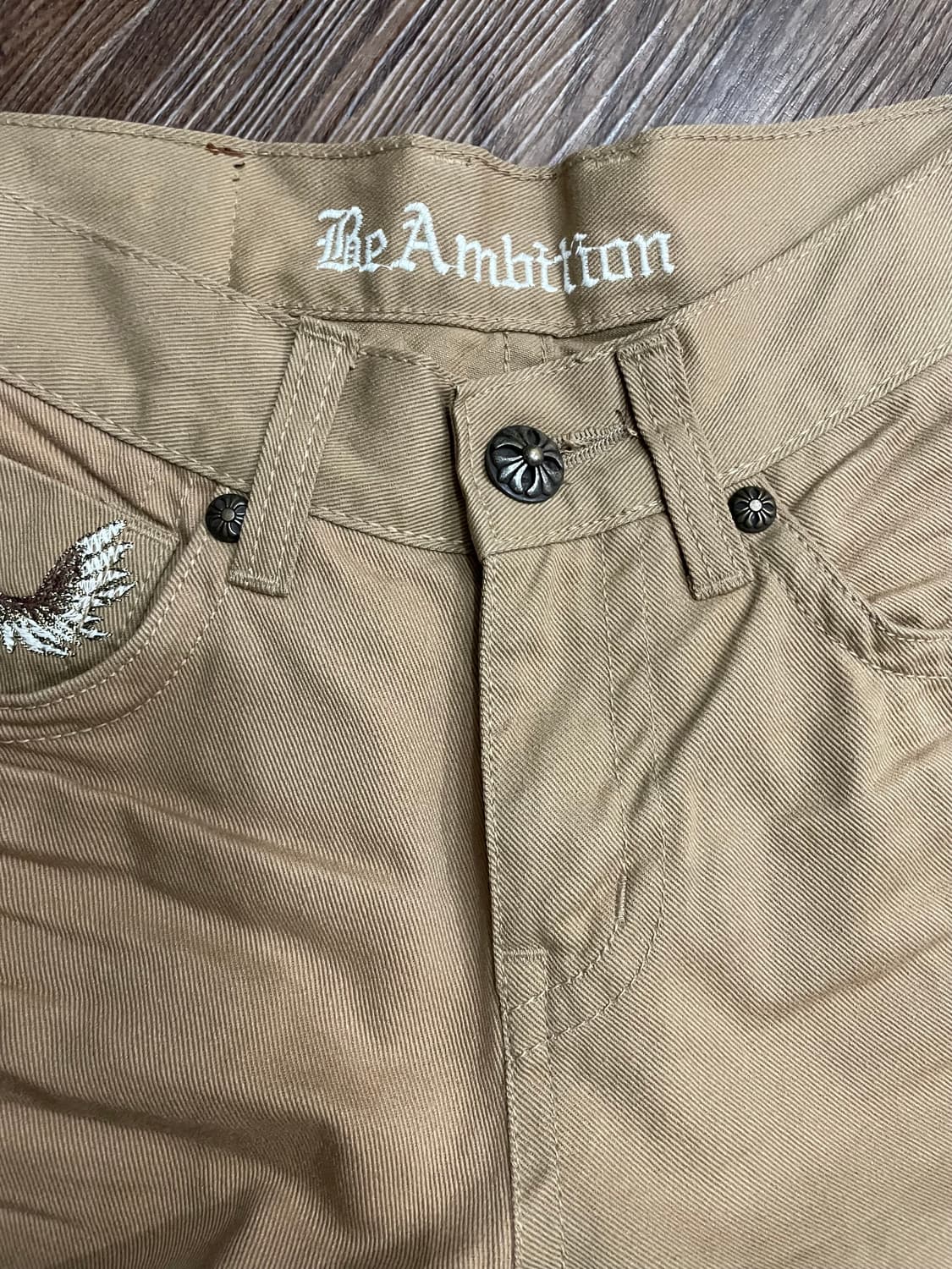 Be Ambition Cross Patch Wing Pants 상품이미지5