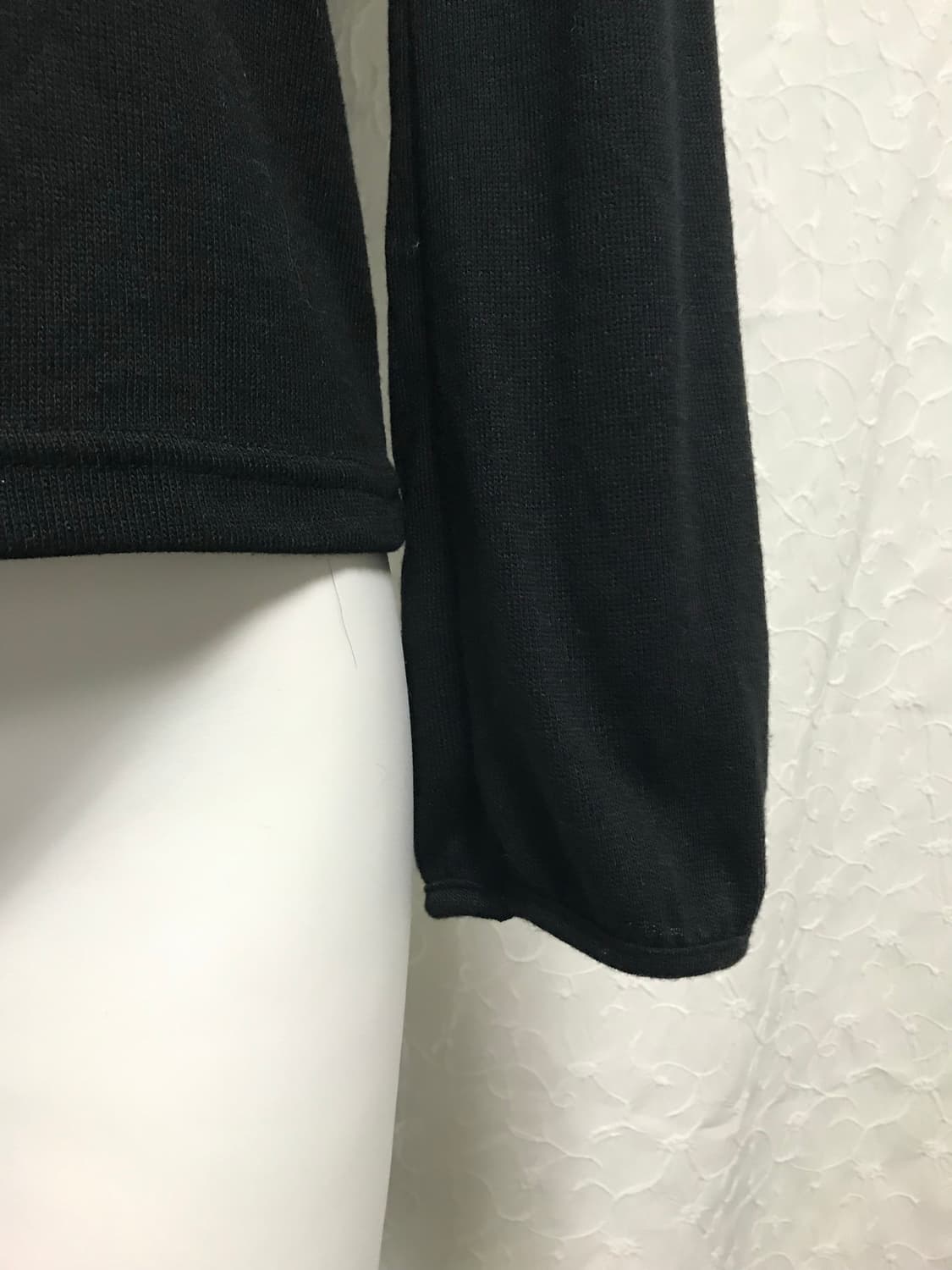 빈티지 로걀 프릴 레이스 니트 롱슬리브 탑 상품이미지5